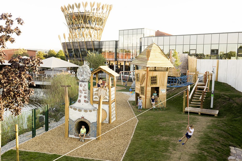 Der Haubiversum Spielplatz