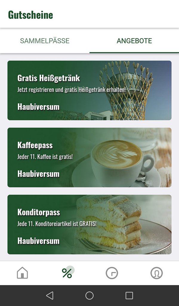 Haubis App Funktionen