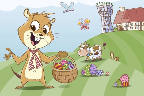 Anton Kornmeister beim Osterfest im Haubiversum