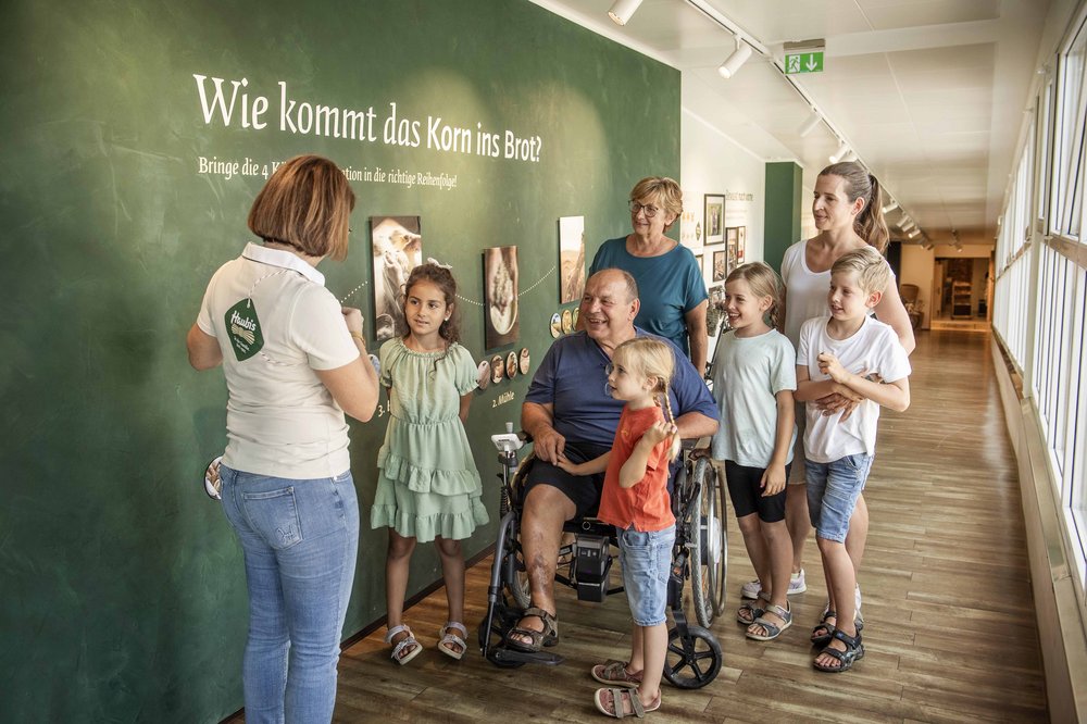 Führung durch das Haubiversum