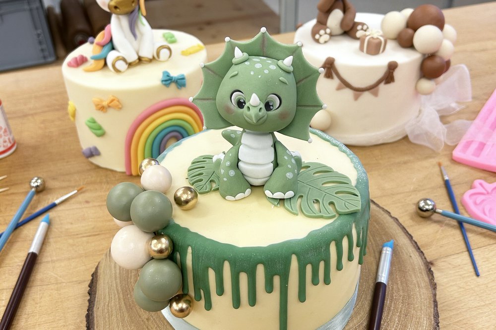 Fondantdinosaurier