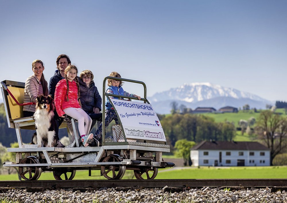 Ausflugstipp Haubiversum und Mostviertler Schienenradl